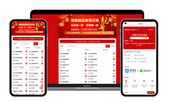 信息流靓号系统